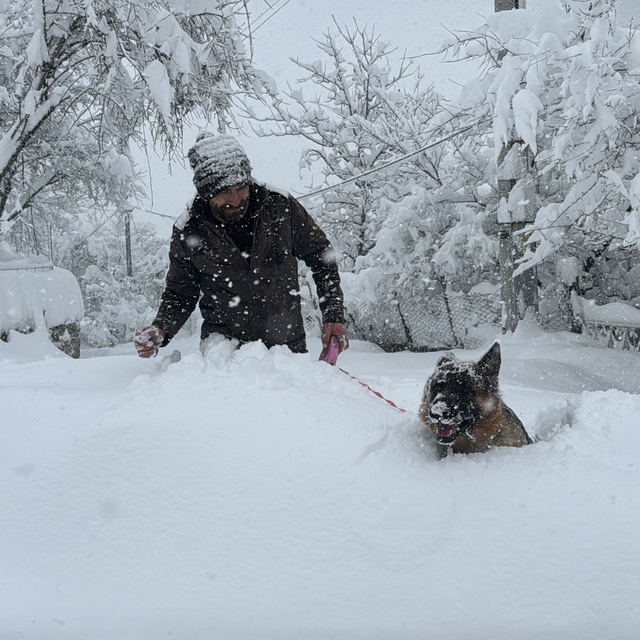 Karabük'te kar esareti devam ediyor