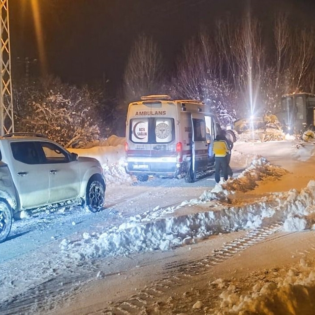 Van'da 341 yerleşim yeri kardan kapalı; okullar da tatil (3)