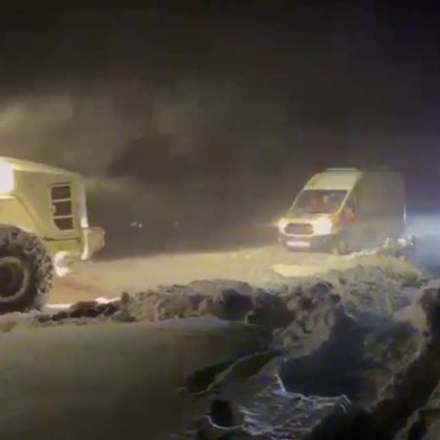 Bitlis'te hasta kurtarma operasyonu