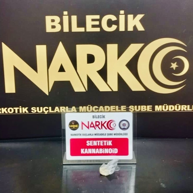 Bilecik'te uyuşturucu operasyonu: 1 gözaltı
