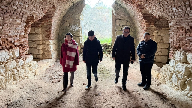 Kırklareli Valisi Turan, Seyfioğlu Tabyası'nda incelemede bulundu