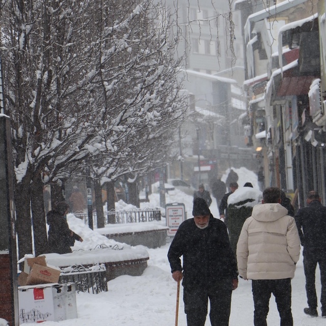 Doğu buz kesti; 2 ilçe eksi 25 dereceyi gördü