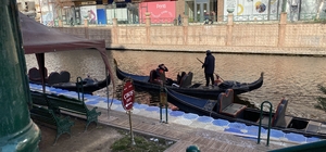 Eskişehir'de dondurucu soğuğa rağmen gondol seferleri devam ediyor