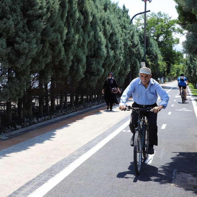Ordu'da bisiklet yollarının uzunluğu 16 kilometreyi aştı