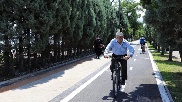 Ordu'da bisiklet yollarının uzunluğu 16 kilometreyi aştı