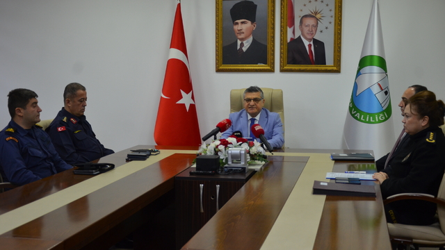 Sinop'ta İl Güvenlik ve Asayiş Bilgilendirme Toplantısı yapıldı