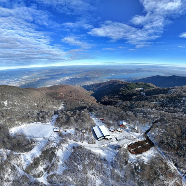 Kocaeli'de Kartepe beyaz örtüyle kaplandı
