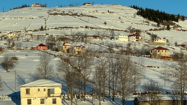 Ordu'nun yüksekleri beyaza büründü
