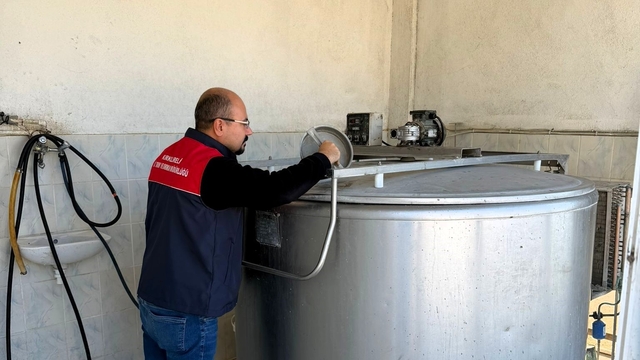 Süt toplama tankları mercek altında