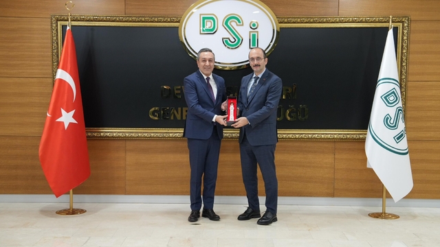 Başkan Dere, DSİ Genel Müdürü Balta'yla ilçedeki altyapı projelerini değerlendirdi