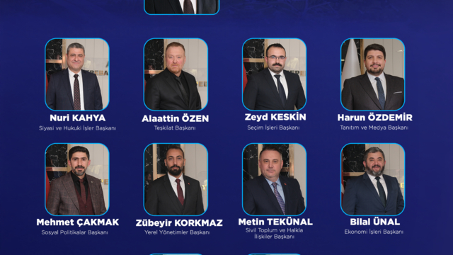 AK Parti Tepebaşı'nda ilçe yönetme kurulu belli oldu