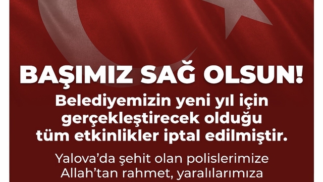 Kuşadası Belediyesi düzenleyeceği tüm yılbaşı etkinliklerini iptal etti