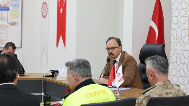 Siirt'te karla mücadele koordinasyon toplantısı yapıldı