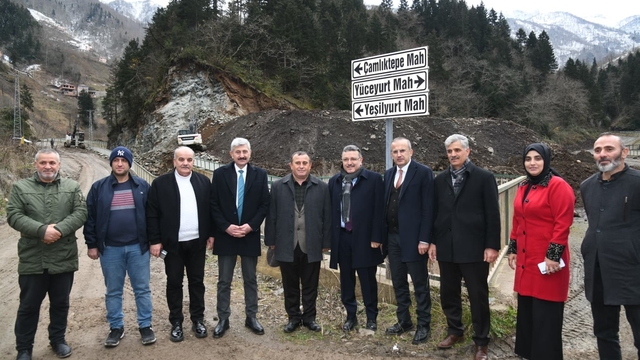 Başkan Genç, Çamlıktepe'de afet bölgesini inceledi