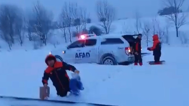 Bolu'da Gerede-Samsun yolu çift şeritten ulaşıma kapalı
