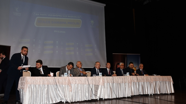 AK Parti Vezirköprü'de teşkilat buluşması