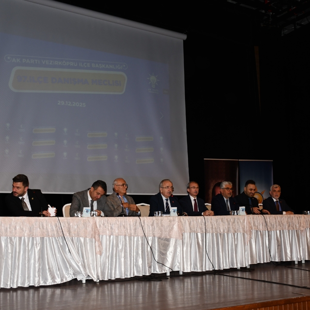 AK Parti Vezirköprü'de teşkilat buluşması