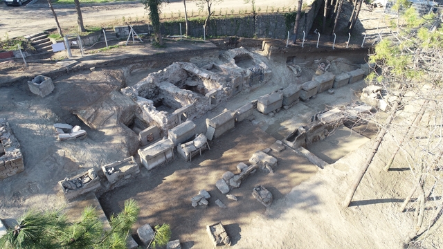 BARÜ'nün çalışmalarıyla Tios Antik Kenti'nde Karadeniz Bölgesi'nin en büyük mezarlık alanı bulundu