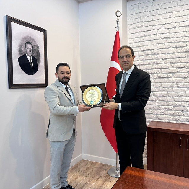 AKİB'ten İl Sağlık Müdürü Dr. Mehmet Erşan'a teşekkür ziyareti