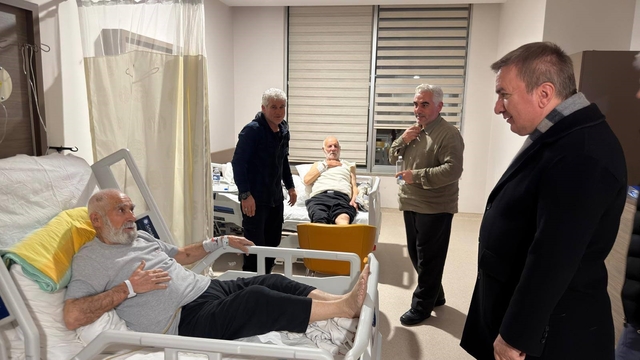 Vali Aydoğdu'dan Mengücek Gazi Eğitim ve Araştırma Hastanesi'ne ziyaret