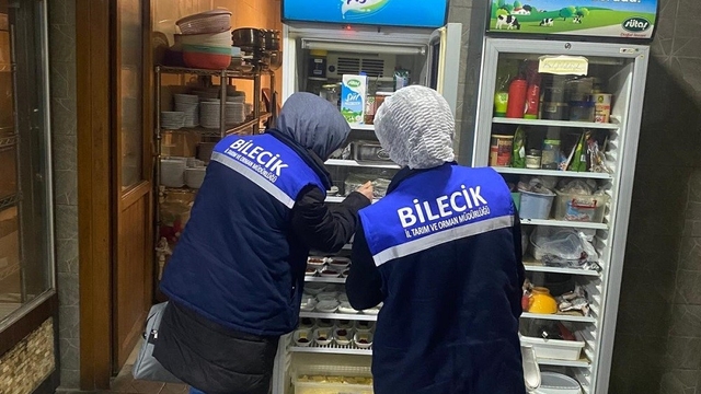 Bilecik'te yılbaşı öncesi gıda ürünlerine sıkı denetim