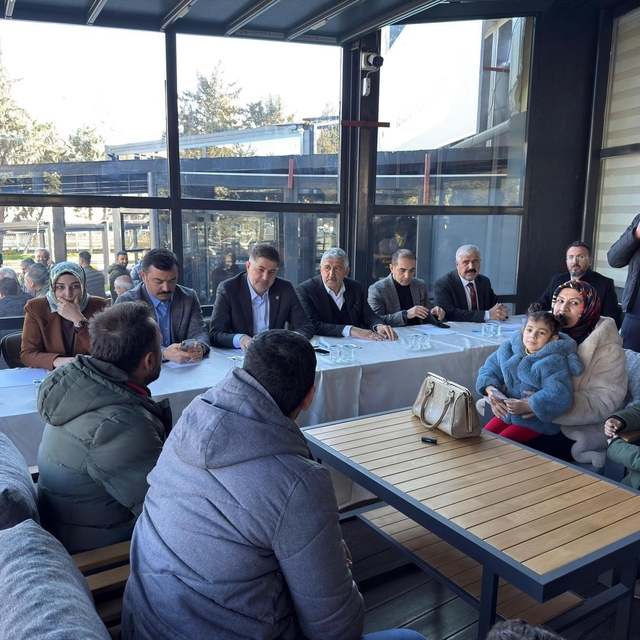 Kahta'da vatandaşların istek ve talepleri dinlendi