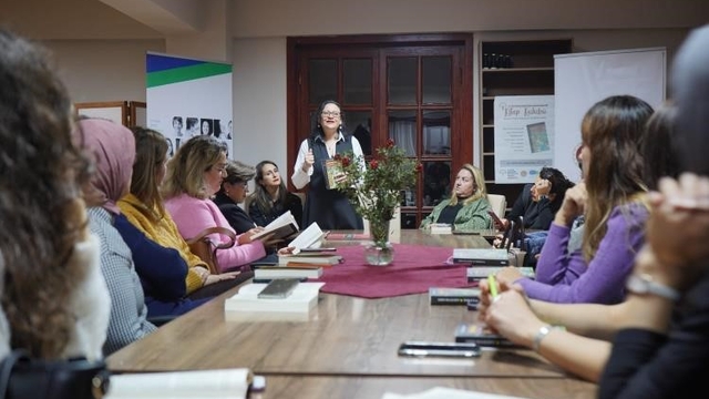 Bilecik'te üreten kadınlar kitap kulübü etkinliğinde bir araya geldi