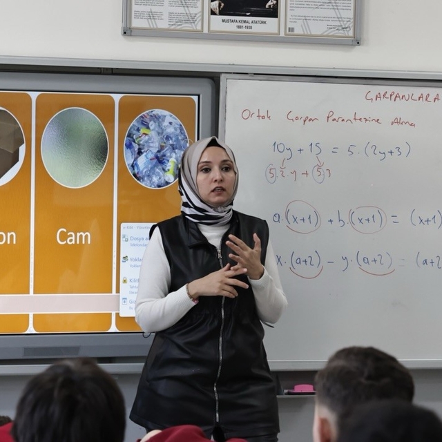 Kütahya Belediyesi'nden öğrencilere sıfır atık eğitimi