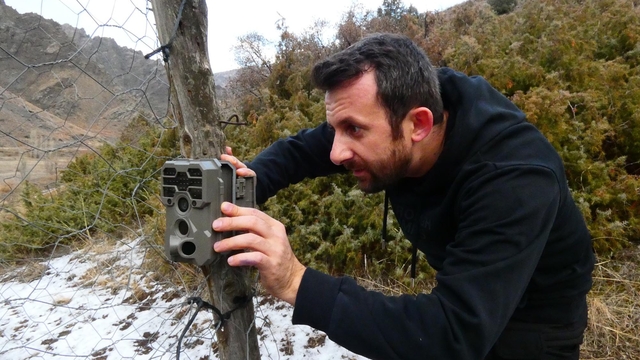Aile hekimi, fotokapanlar ve dronla yaban hayatını takip ediyor