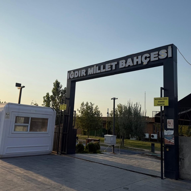 Iğdır Millet Bahçesi tanıtım filminde kıraathane ve mescit detayı yer almad...