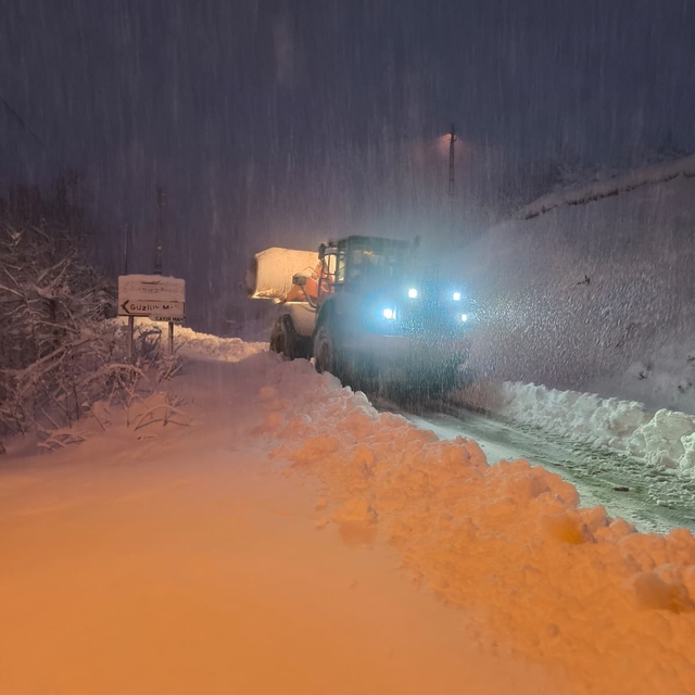 Kastamonu'da kapalı köy yolu sayısı 616'ya düştü
