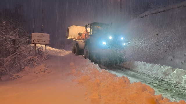 Kastamonu'da kapalı köy yolu sayısı 616'ya düştü