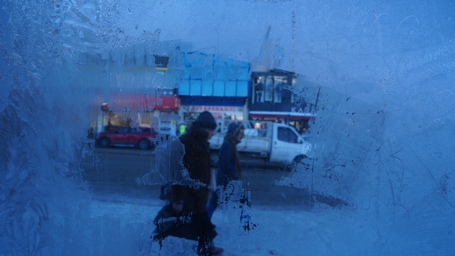 Türkiye'nin en soğuk yeri Erzurum oldu, çeşmeler buz tuttu