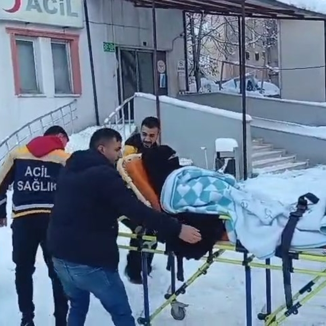 Sancısı tutan hamile kadın için ekipler seferber oldu