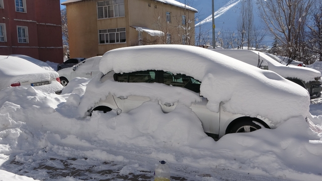 Bitlis'te kar esareti: 181 köy yolu ulaşıma kapandı