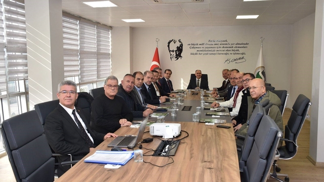 Salihli OSB'de yılın son toplantısı yapıldı