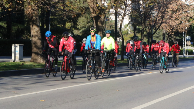 'Sarıkamış Şehitleri Anısına İstanbul'dan Kars'a' anma sürüşü kafilesi, Samsun'da
