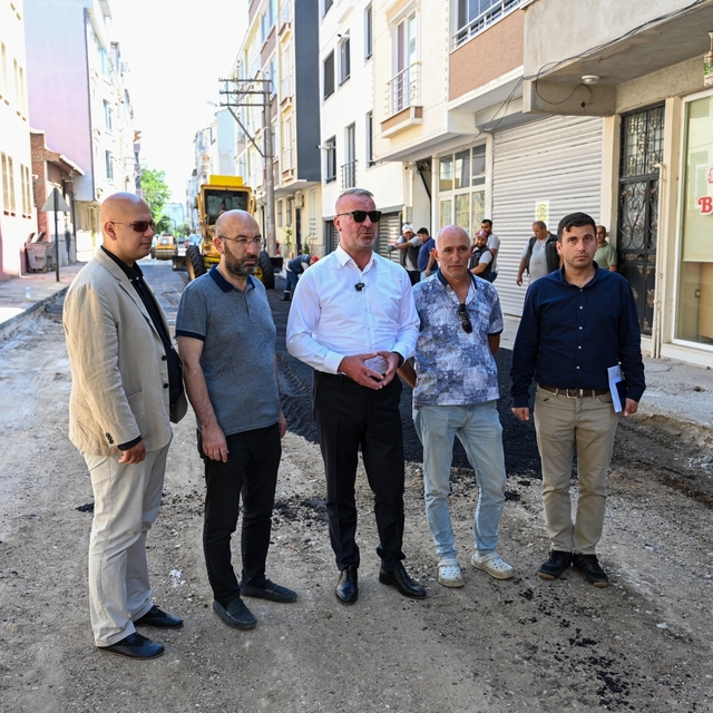 Karacabey'de 2025 yılı asfalt seferberliği ile tamamlandı