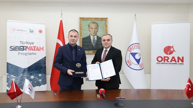 ERÜ'de 'Siber Güvenlik Eğitimi İşbirliği Protokolü' imzalandı