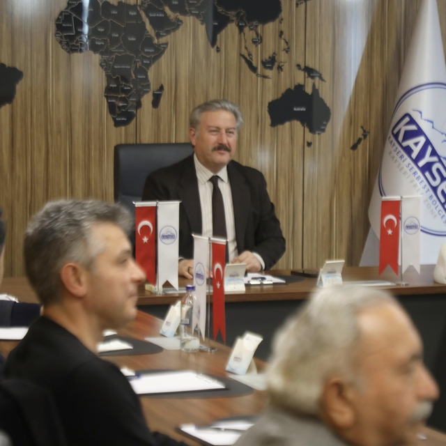 Kayseri Serbest Bölge'de 2025 yılının son yönetim kurulu toplantısı gerçekl...