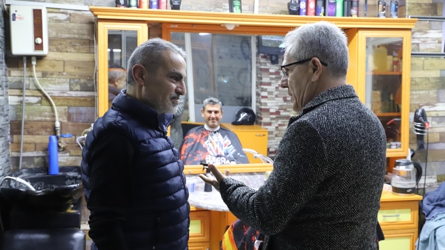 Başkan Tetik'ten Nazilli esnafına yeni yıl kutlaması