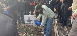 DEAŞ operasyonunda şehit olan 3 polis için Yalova'da tören (3)