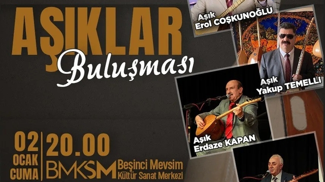İnegöl'de 'Aşık Buluşması' başlıyor