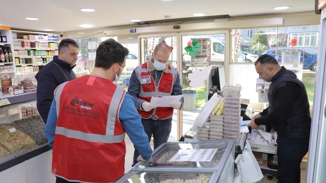 Edirne'de yılbaşı öncesi gıda denetimi gerçekleştirildi