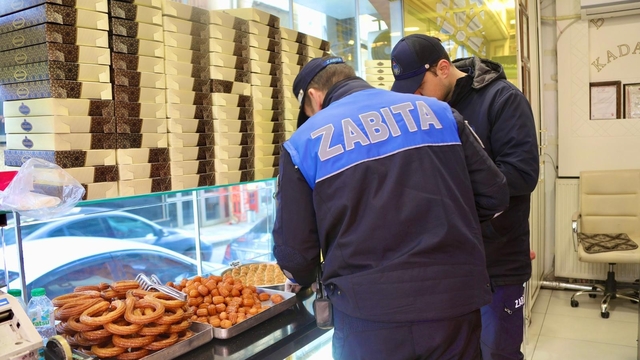 Elazığ'da zabıta ekiplerinden yılbaşı öncesi denetim