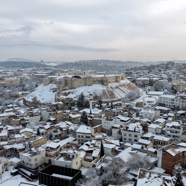 Gaziantep'te okullara 'kar' tatili