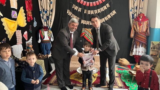 Orhaneli Kaymakamı Tuna ve İlçe Müftüsü Çandır, Kur'an Kursu'nu ziyaret etti