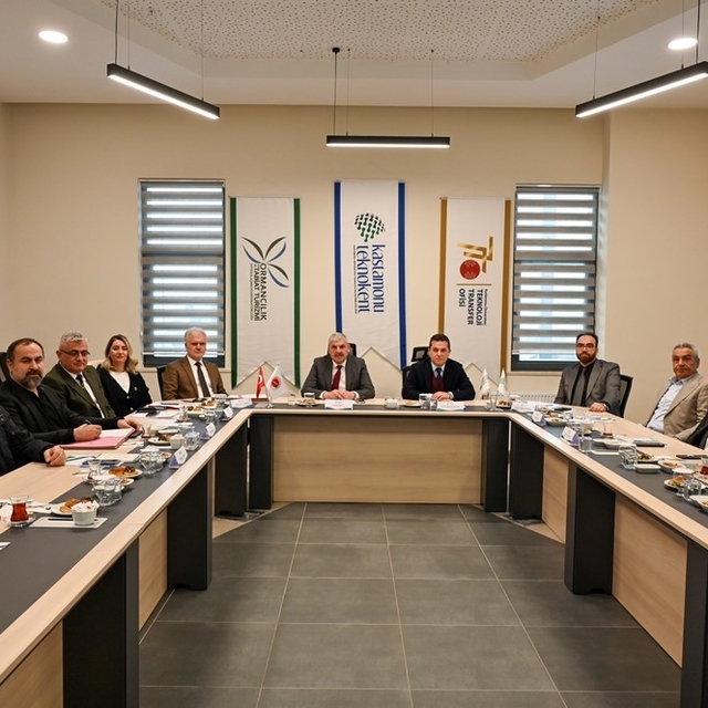 Kastamonu Teknokent'tin 2026 hedefler değerlendirildi