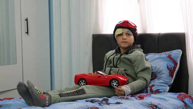 Hatay'da toprağa gömülü halde bulunan 10 yaşındaki çocuğun tedavisi tamamlandı