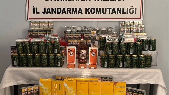 Diyarbakır'da kaçakçılık operasyonlarında 91 şüpheli hakkında işlem yapıldı